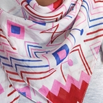 foulard-fantaisie-pompons-rouge--AT-06450