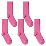 CH-00592_A12-1--_Lot-5-paires-de-chaussettes-homme-roses-fuchsia-unies