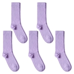 CH-00594_A12-1--_Lot-5-paires-de-chaussettes-homme-lilas-unies