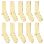 CH-00617_A12-1--_Lot-10-paires-de-chaussettes-homme-jaunes-pailles-unies