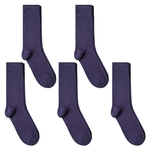 CH-00603_A12-1--_Lot-5-paires-de-chaussettes-homme-aubergines-unies
