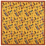 Foulard-carre-soie-jaune-orange-made-in-italie-AT-05393
