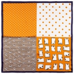 carre-soie-patchwork-orange-AT-06465