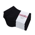 CH-00351_E12-1--_Soquettes-coton-femme-noir-5-paires