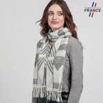 echarpe-blanche-motifs-femme-fabrication-francaise-AT-06480