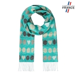 Echarpe-pois-verte-made-in-france--AT-06508_F12-1FR