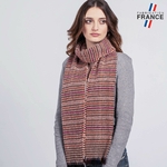Echarpe-motif-rayure-beige-et-rose--AT-06516_W12-1FR