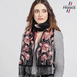 Echarpe-chaude-motif-florale-rouge-fabrication-francaise--AT-06697_W12-1FR