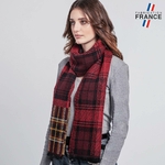 Echarpe-femme-motif-tartan-bordeaux-made-in-france--AT-06703_W12-1FR