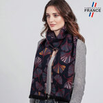 echarpe-femme-motif-fleurs-violettes-fabrication-francaise-AT-06487