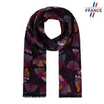 Echarpe-violette-motifs-floraux-AT-06487
