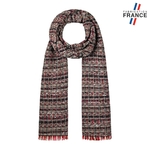Echarpe-femme-relief-grise-made-in-france-AT-05814