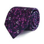 CV-00309_F12-1--_VIOLET_Cravate-violette-mauve-petites-fleurs