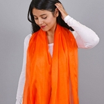 Etole-soie-femme-orange-foncé-uni--AT-07031_W12-2--