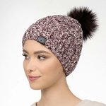 Bonnet-femme-chine-bordeaux-pompon--CP-01716