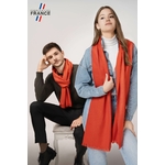 echarpe-orange-mixte-fabrication-francaise-AT-07131