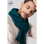 echarpe-homme-bleue-petrole-AT-07135