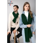 echarpe-francaise-vert-bouteille-chaude-et-confortable-AT-07136
