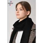 echarpe-femme-hiver-noire-unie-AT-07140