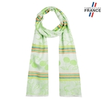 Echarpe-fine-verte-motifs-cerises-fabrication-francaise--AT-05036_F1_12x12bFR