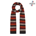 Echarpe-rayures-orange-bordeaux-fabrication-francaise--AT-05700_F1_12x12bFR