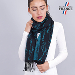 Echarpe-femme-motifs-mode-vert-sur-noir-made-in-France--AT-05095_W1_12x12-FR