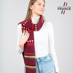 Echarpe-femme-rouge-motif-damier-fabriquee-en-France--AT-06235_W1_12x12-FR
