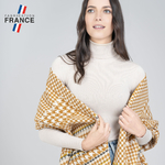 Chale-beige-motif-pied-de-poule-fabrication-francaise--AT-06195_W1_12x12-FR
