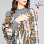Chale-rayures-rose-kaki-fabrication-francaise--AT-07002_W2_12x12-FR