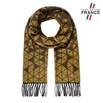 Echarpe-moutarde-marron-losanges-fabrication-francaise--AT-06495_F1_12x12bFR