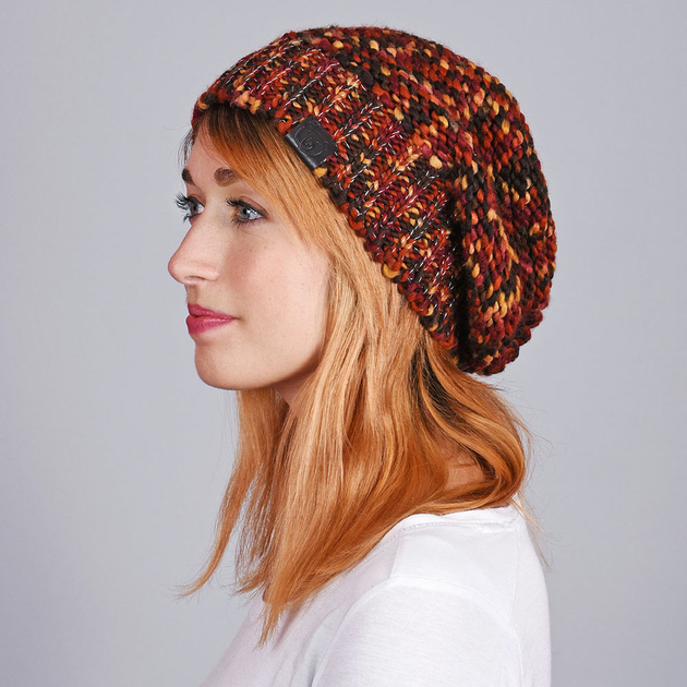 bonnet femme marron