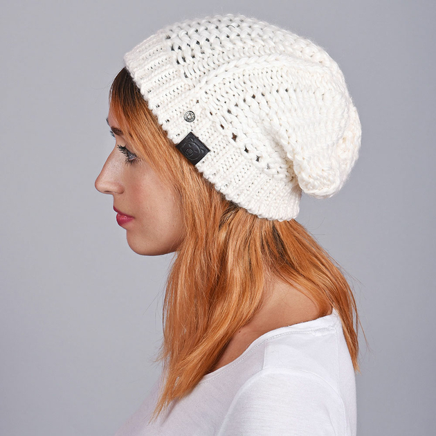 bonnet femme blanc