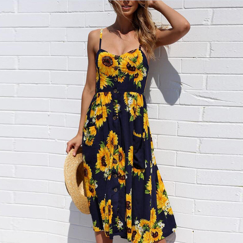 t-2018-D-impression-De-Courroie-Floral-Dot-Longue-Boho-Boh-me-Plage-Robe-Femmes