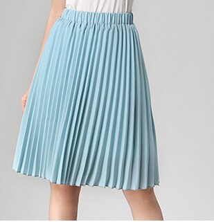 ANASUNMOON-femmes-en-mousseline-de-soie-Jupe-pliss-e-Vintage-taille-haute-Tutu-jupes-pour-Femme