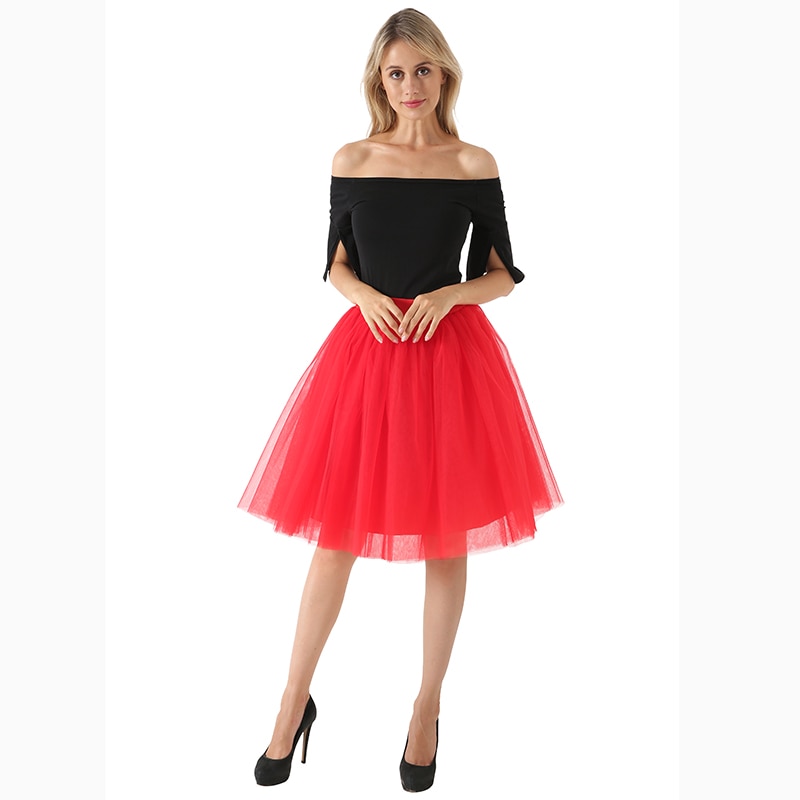 Puffy-nouveaut-5-couche-de-mode-femmes-Tulle-jupe-Tutu-mariage-mari-e-demoiselle-d-honneur