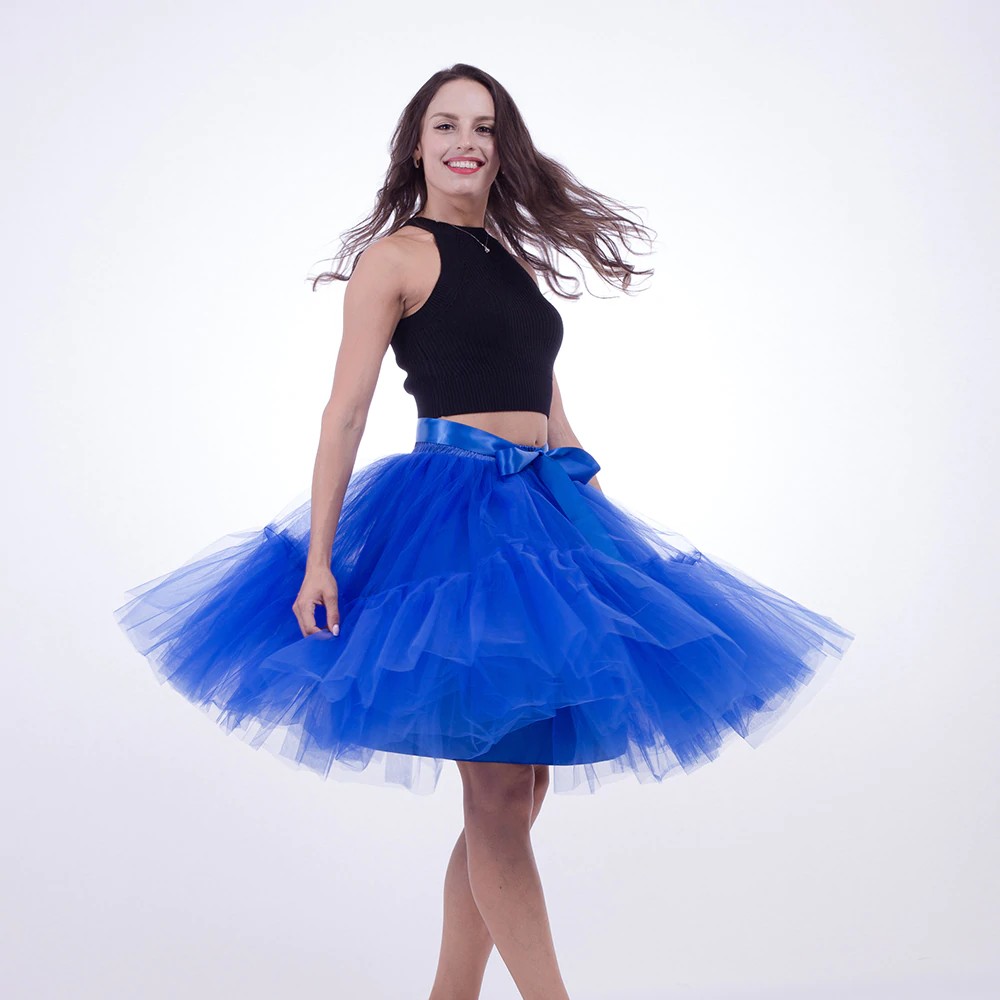 Jupe Tutu Tulle à Noeuds Balla 11 Coloris Jupesjupes Longues Mi Longues Showroomtendance 0645