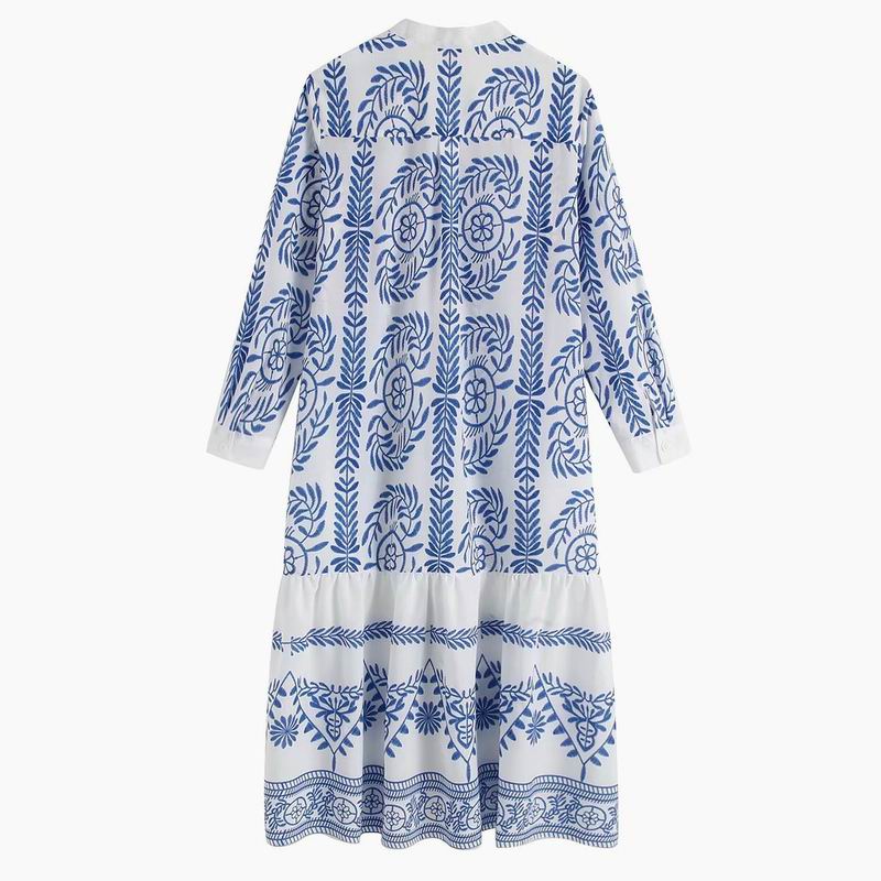 Long-Women-Dresses-Spring-2019-New-Fashion-Bohemian-Style-Floral-Pattern-Mid-Calf-Dress-Female-Clothing