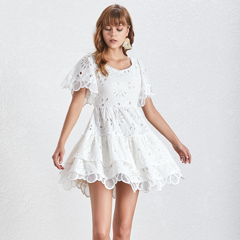 Robe Ajustée Gipsy Crochet JATI 2 Coloris