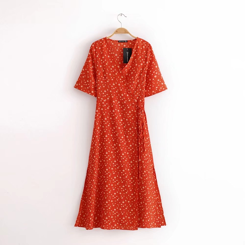 2018-Summer-Dress-Wrap-Midi-Dress-Boho-Vintage-Red-Flower-Beach-Dress-V-Neck-Sexy-Casual