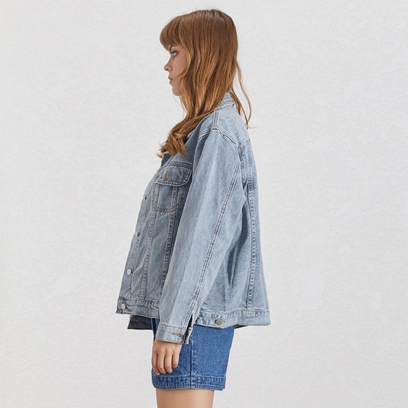 TWOTWINSTYLE-Denim-Casaco-Para-Mulheres-Lapela-Collar-Manga-Comprida-Grande-Tamanho-nico-Breasted-Casaco-Feminino-Vestu