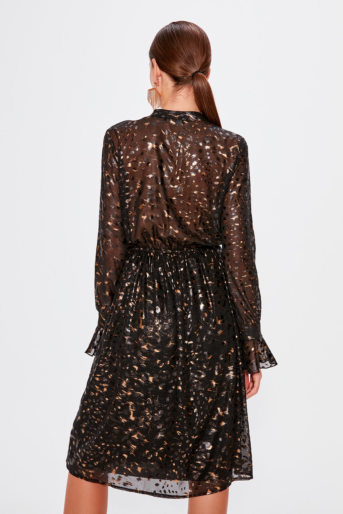 Trendyol-Black-Flywheel-Detail-Dress-TPRAW20EL0665