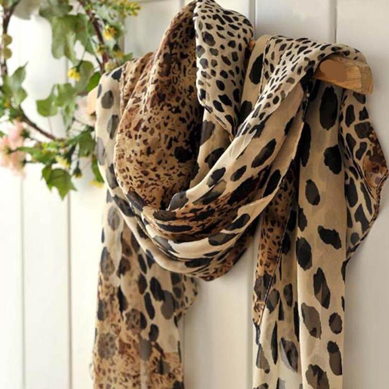 New-Noble-Fashion-Women-Long-Soft-Wrap-Lady-Shawl-Silk-Chiffon-Scarves-Leopard-Print-Shawl-All