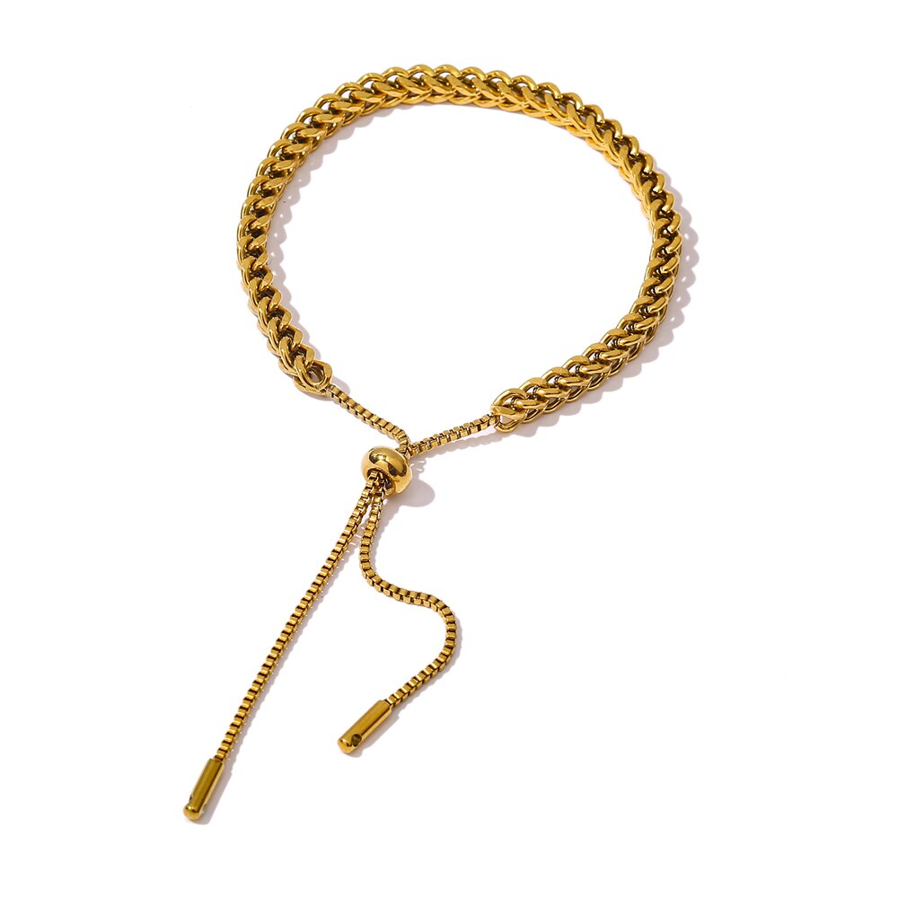 Yhpup-Bracelet-en-acier-inoxydable-2021-cha-ne-minimaliste-en-m-tal-18-K-bijoux-pour