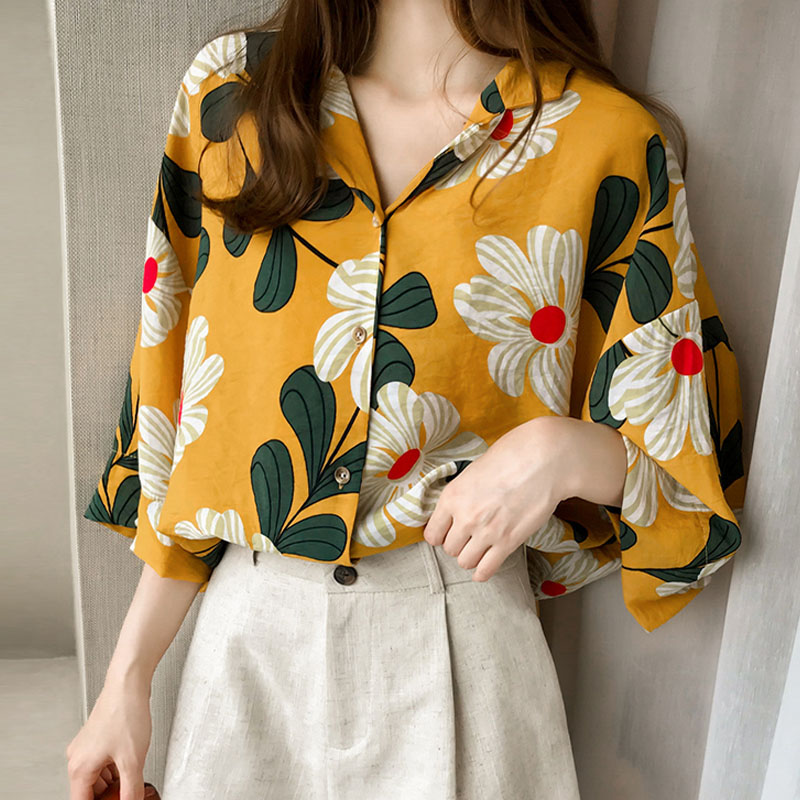 Plus-size-3XL-4XL-printed-chiffon-women-blouse-shirt-fashion-2019-V-collar-shirt-women-tops