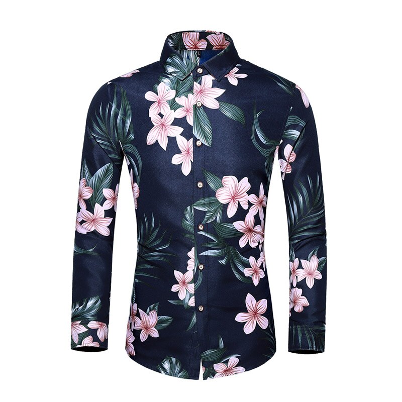 45-KG-120-KG-automne-nouvelle-chemise-pour-hommes-col-rabattu-manches-longues-boutonn-fleurs-imprim