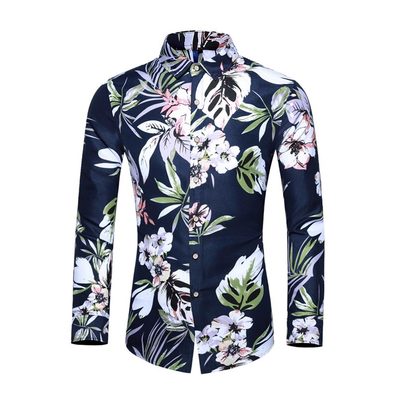 45-KG-120-KG-automne-nouvelle-chemise-pour-hommes-col-rabattu-manches-longues-boutonn-fleurs-imprim