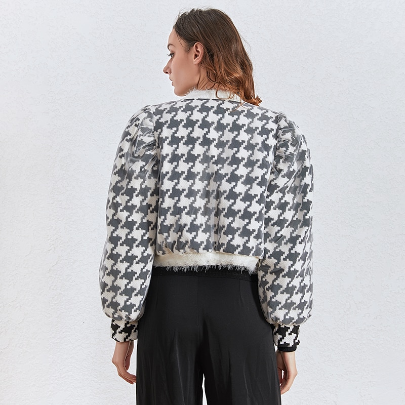 Deuxtwinstyle-ample-Patchwork-maille-femmes-manteaux-O-cou-lanterne-manches-longues-fronc-Hit-couleur-vestes-femme
