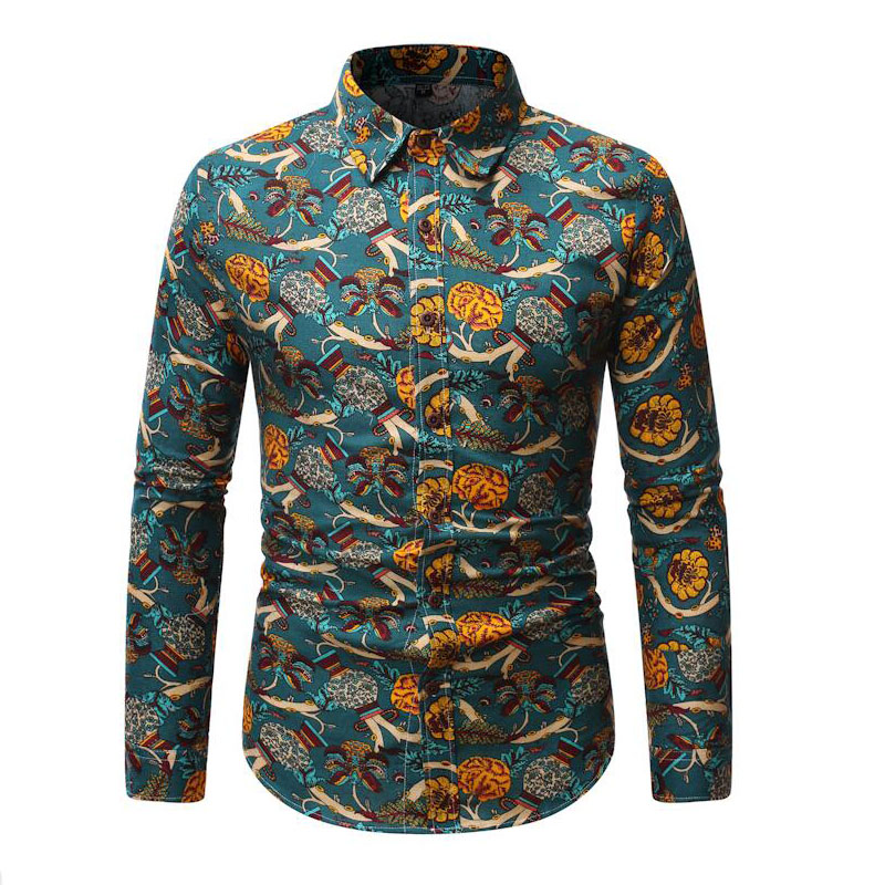 Camisa-hawaiana-holgada-de-manga-larga-de-Henley-hawaiana-camisa-de-verano-para-hombre-Camisa-de