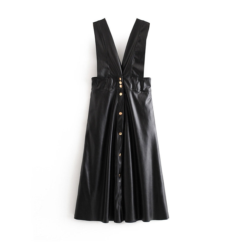 2019-Vintage-faux-cuir-robe-femmes-grande-taille-mode-robe-midi-cor-en-kawaii-robes-femme