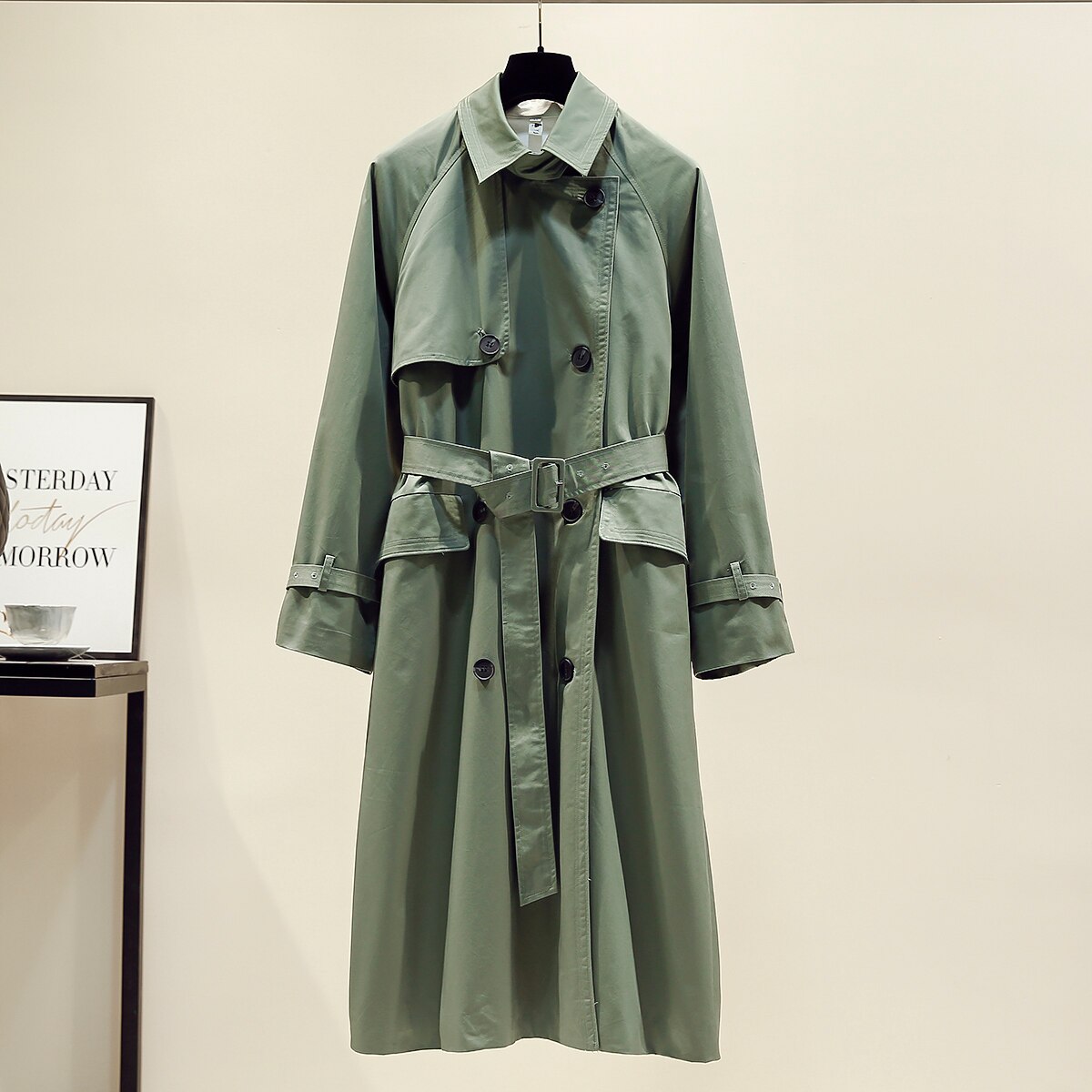 Royaume-uni-nouvelle-mode-2020-automne-automne-d-contract-Double-boutonnage-Simple-classique-longue-Trench-manteau